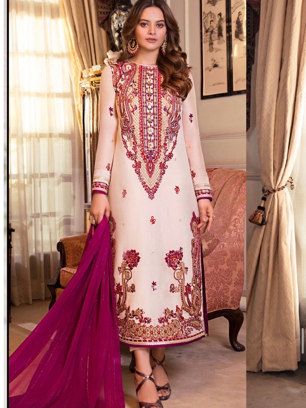 Pakistani designer suit